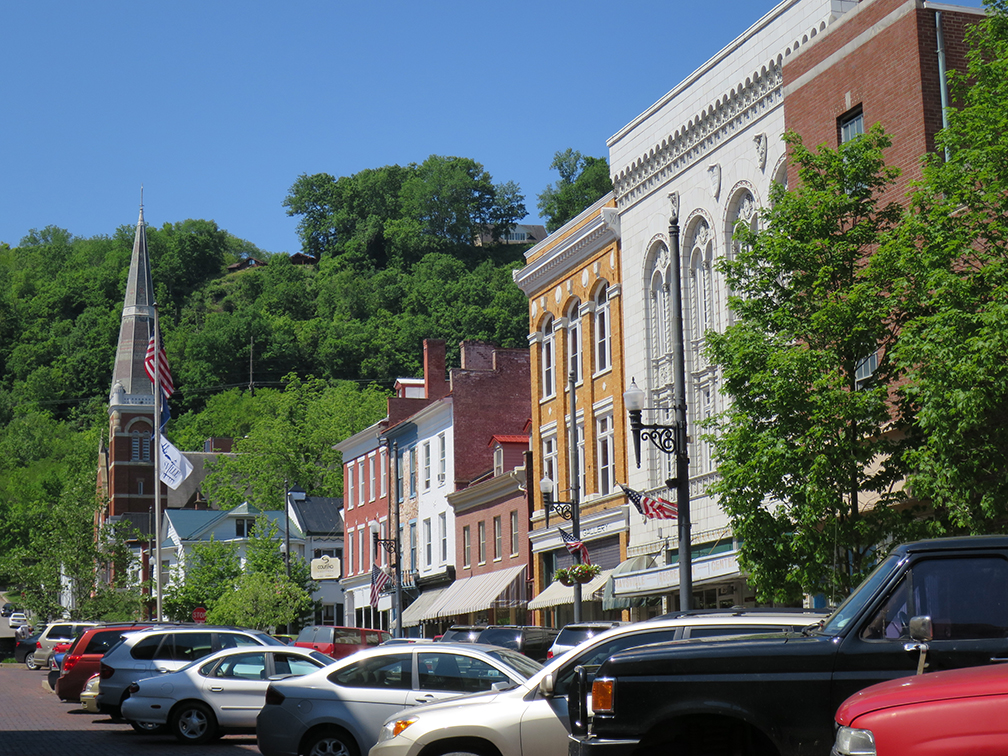 A photo of Maysville downtown
