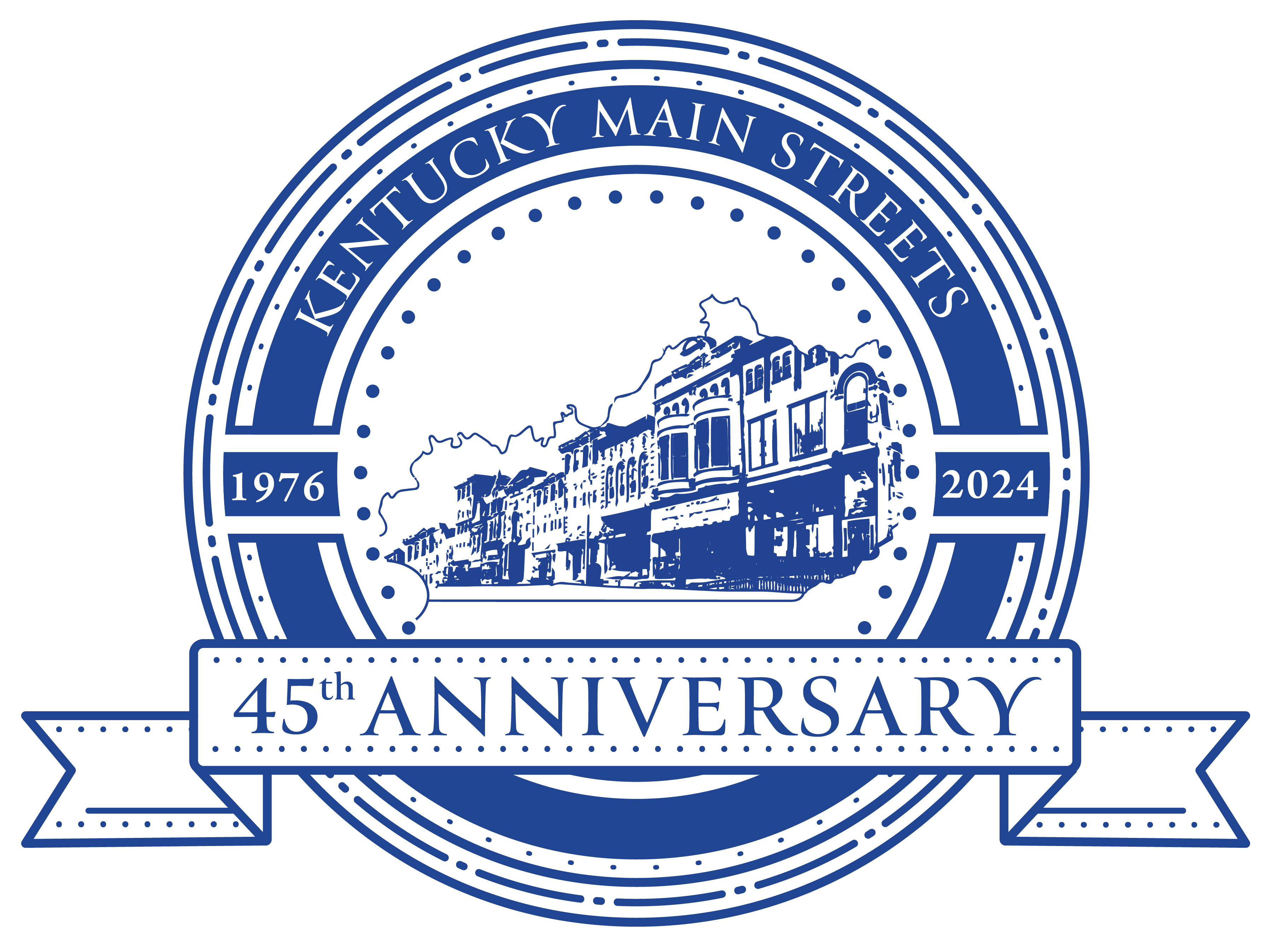 45th Kentucky Main Street anniversary logo.png